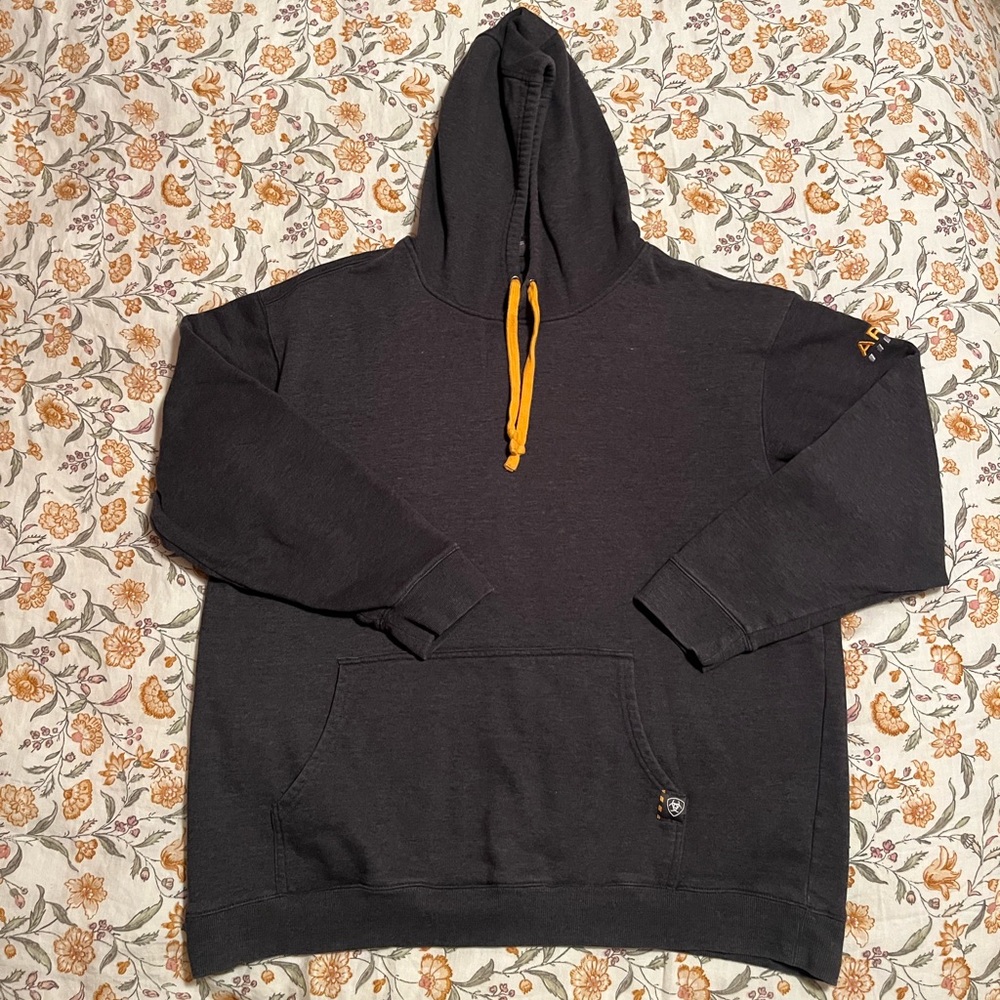 Men's Charcoal Ariat Hoodie